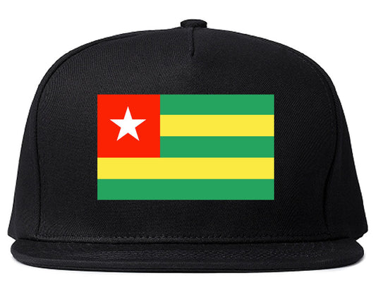 Togo Flag Country Printed Snapback Hat Cap